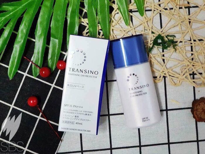 Kem chống nắng Transino Whitening Day Protector 40ml Nhật Bản