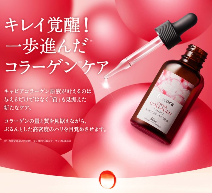 Serum dưỡng da chống lão hóa Fracora Caviar Collagen Extract 30ml