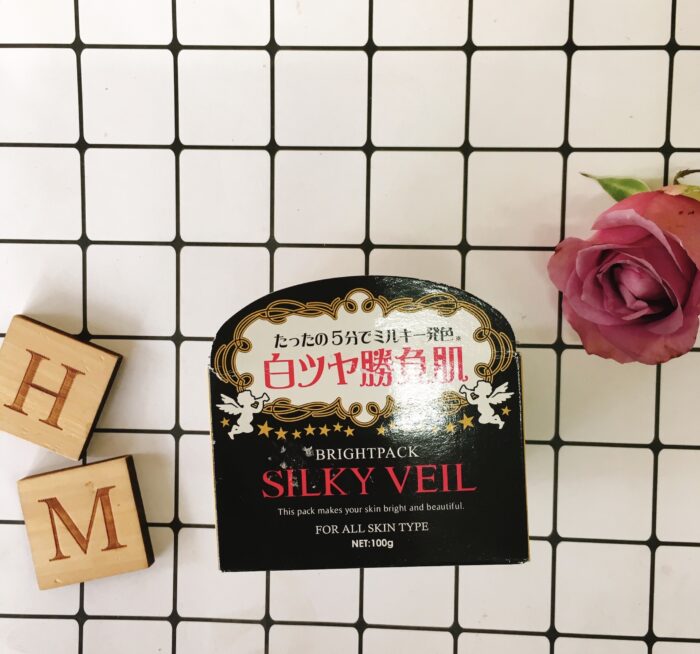 Kem trắng da Silky Veil Bright Pack Nhật Bản (100gr)