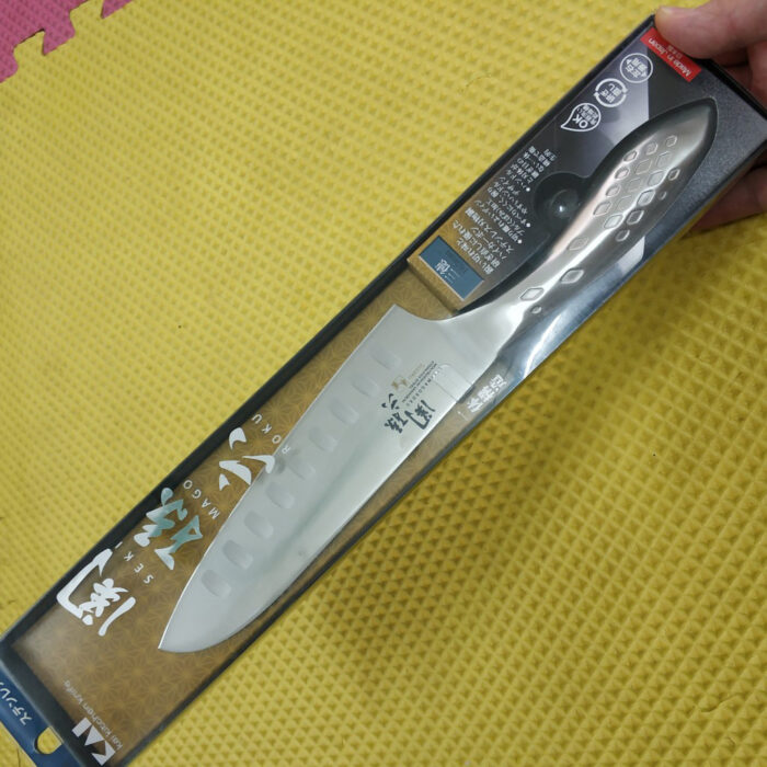 Dao bếp nhật cao cấp kai suzaku santoku - dao thái đa năng