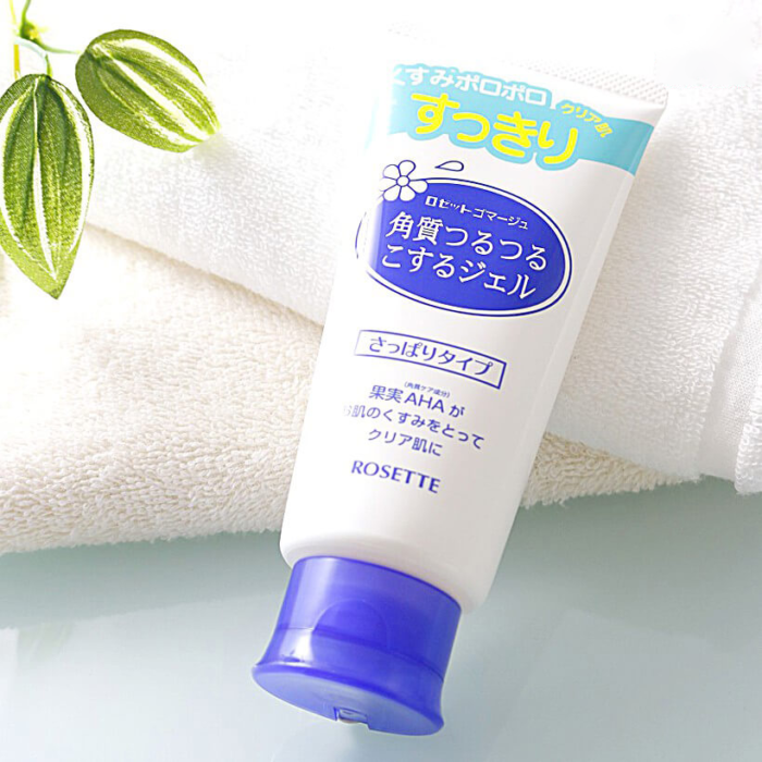 Gel tẩy da chết Rosette Peeling 120g của Nhật Bản