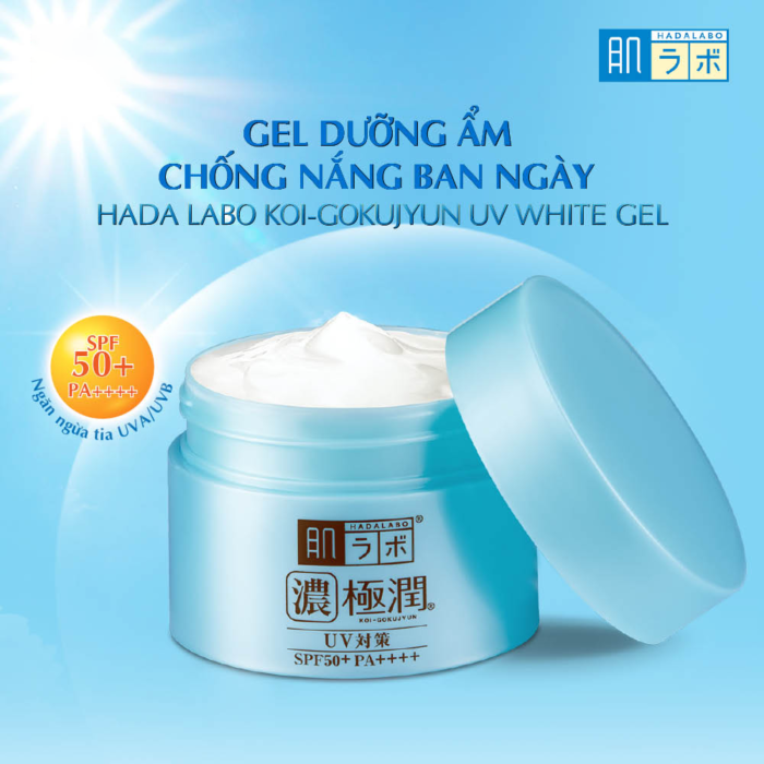 Kem Dưỡng Ngày Hada Labo Koi-Gokujyun 7 In 1 SPF50+/PA++++ (90g)