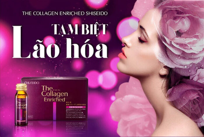 Shiseido The Collagen Enriched - Collagen Dạng Nước Của Nhật