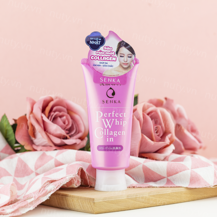 Sữa rửa mặt Senka Perfect Whip Nội Địa Nhật Bản