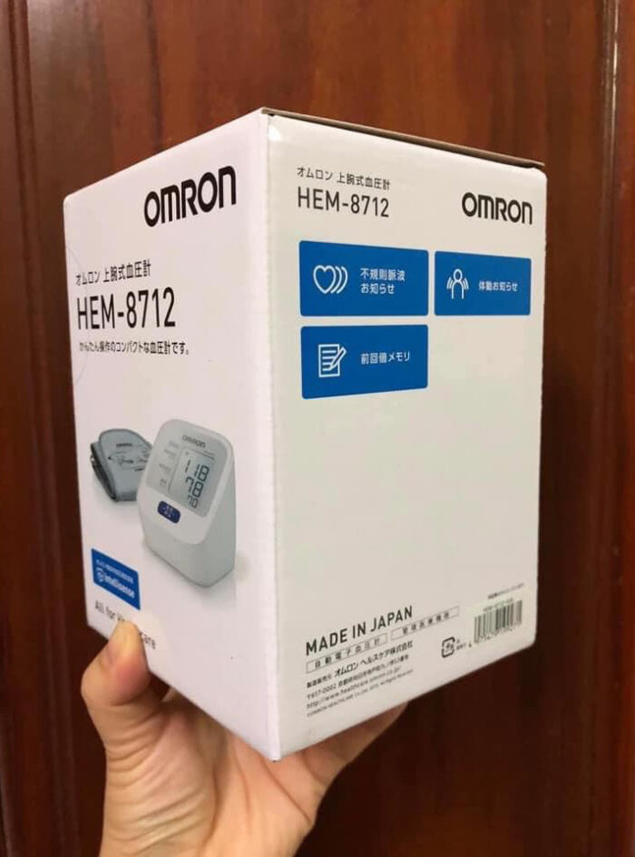 Máy đo huyết áp bắp tay Omron HEM 7120