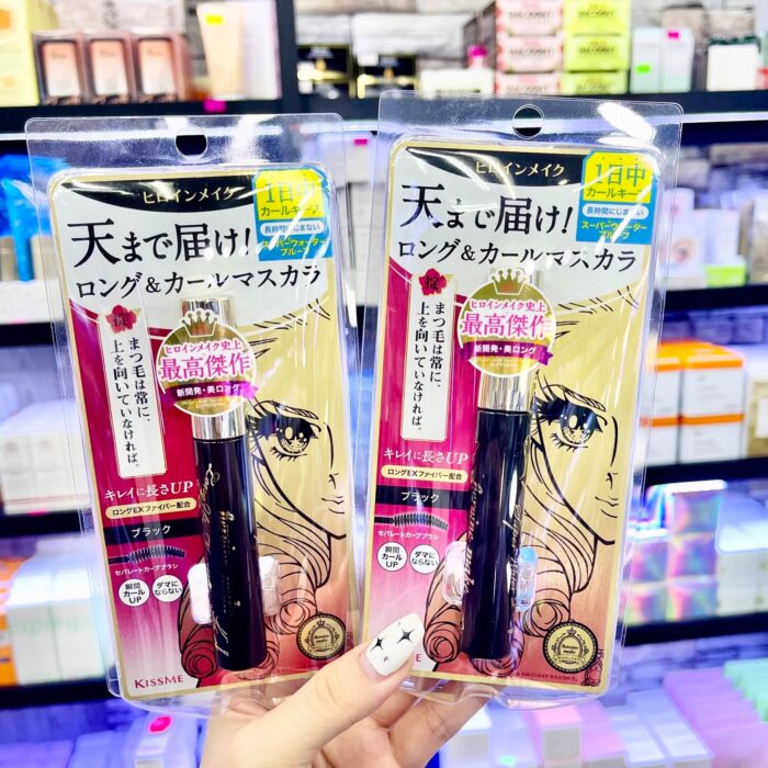 Mascara Kissme Volume Vuốt Cong & Dày Mi 6g