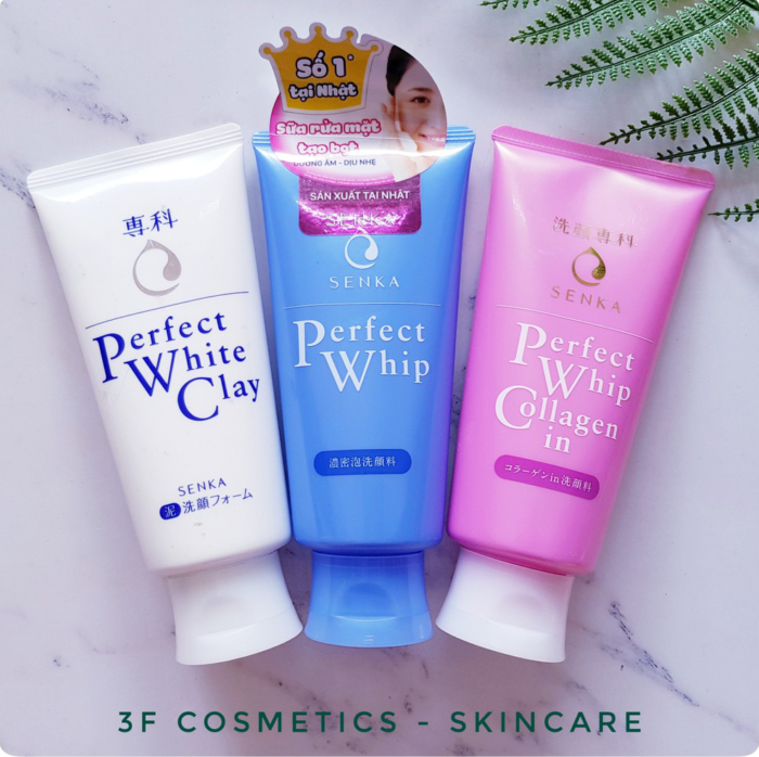 Sữa rửa mặt Senka Perfect Whip Nội Địa Nhật Bản