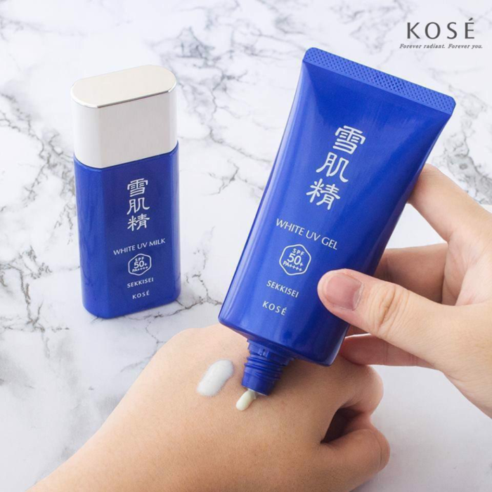 Kem chống nắng Kose Sekkisei Skincare UV Milk & Gel