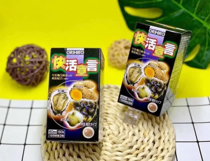 Viên uống tinh chất hàu tươi tăng cường sinh lý Orihiro 120 viên