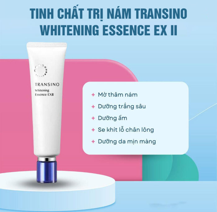 Tinh chất trị nám dưỡng trắng transino whitening essence ex 50g