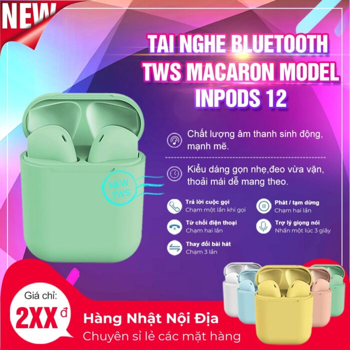 Tai nghe macarons chính hãng pick store nhật bản