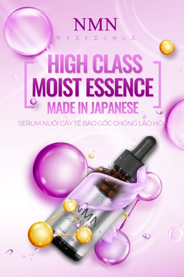 Serum NMN High Class Moist Essence Silver Nhật Bản