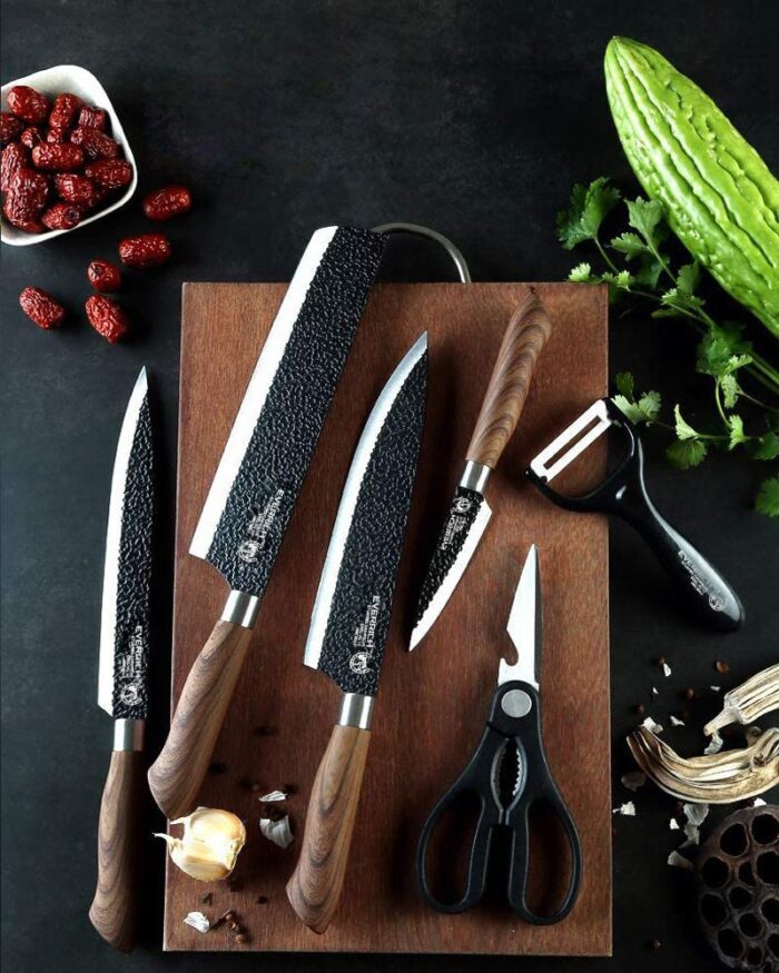 Bộ dao nhà bếp 6 món Utaki Nhật Bản