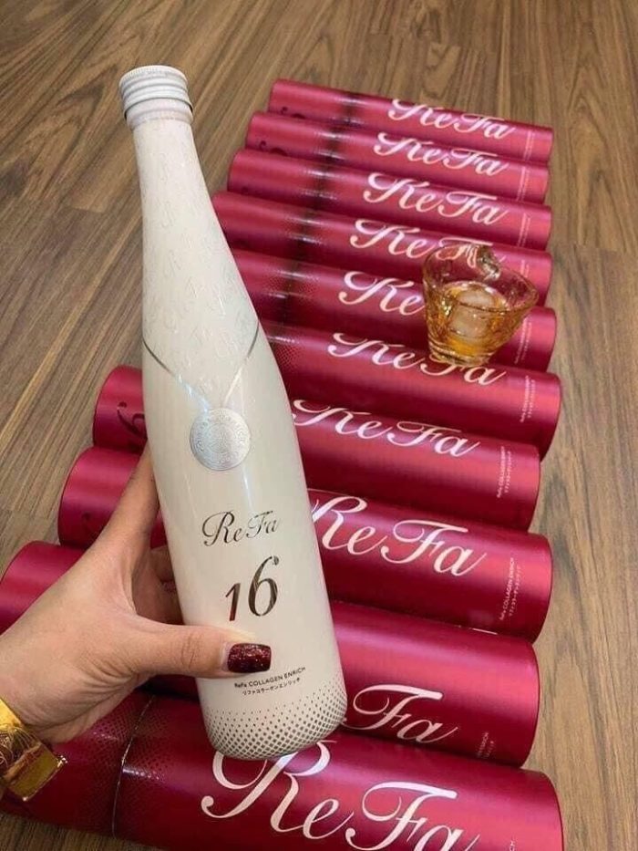 Nước uống chống lão hoá REFA 16 Collagen Enrich 480ml