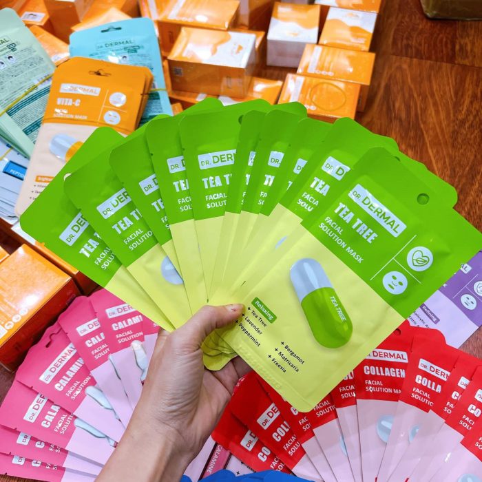 Mặt nạ Dr Dermal Nhật cấp ẩm chống lão hóa