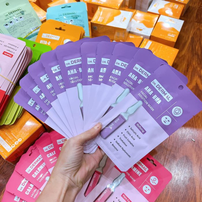 Mặt nạ Dr Dermal Nhật cấp ẩm chống lão hóa