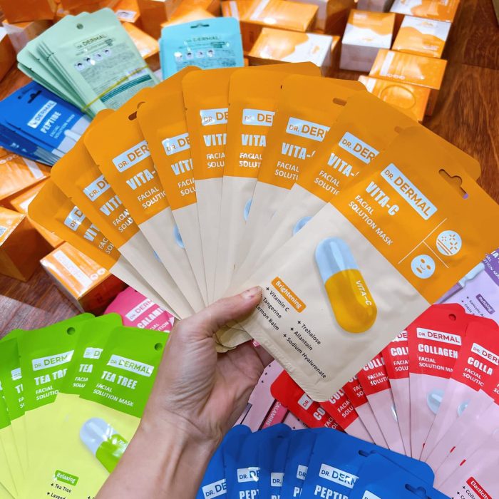 Mặt nạ Dr Dermal Nhật cấp ẩm chống lão hóa