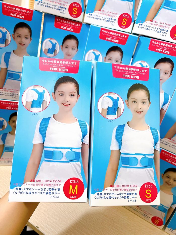 ĐAI CHỐNG GÙ LƯNG, HỖ TRƠ TƯ THẾ CHO TRẺ CỦA NHẬT BẢN