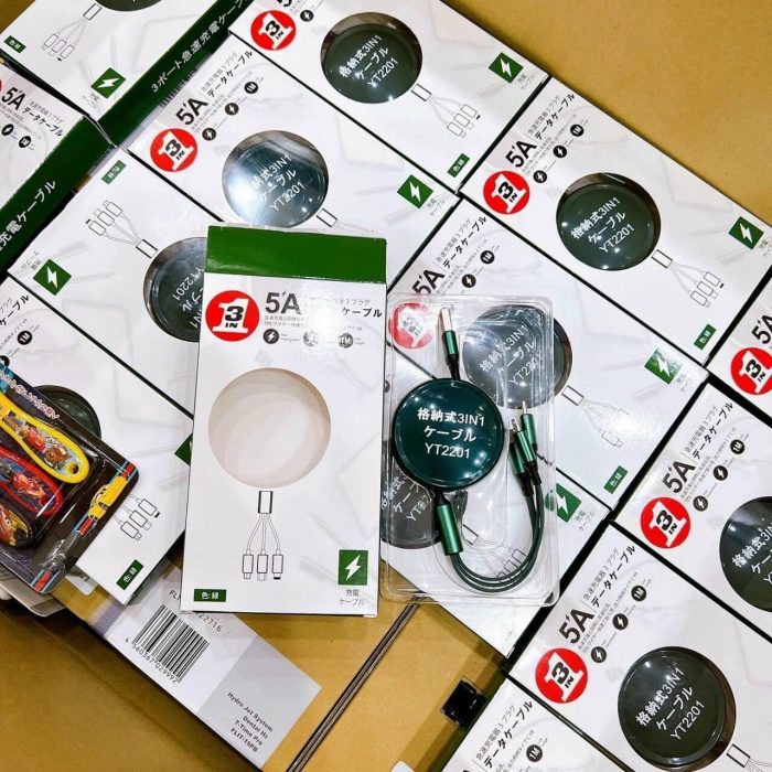 Cáp Sạc Nhanh 3 IN 1