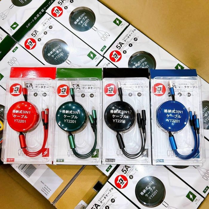 Cáp Sạc Nhanh 3 IN 1
