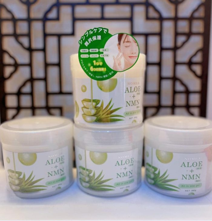 Kem dưỡng da lô hội Nomea Aloe & NMN Nhật Bản 280g