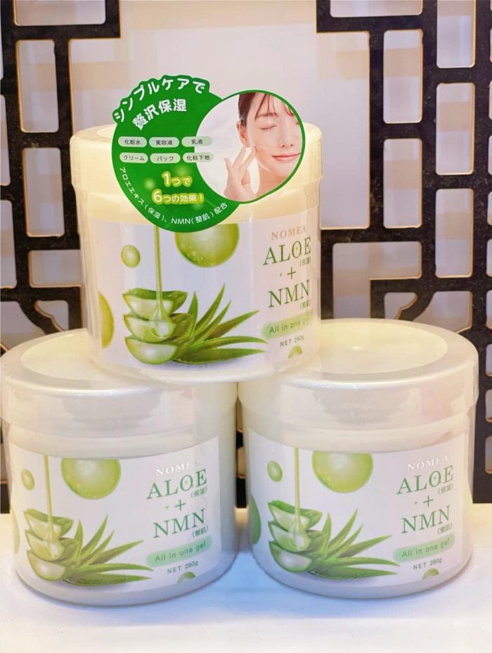 Kem dưỡng da lô hội Nomea Aloe & NMN Nhật Bản 280g