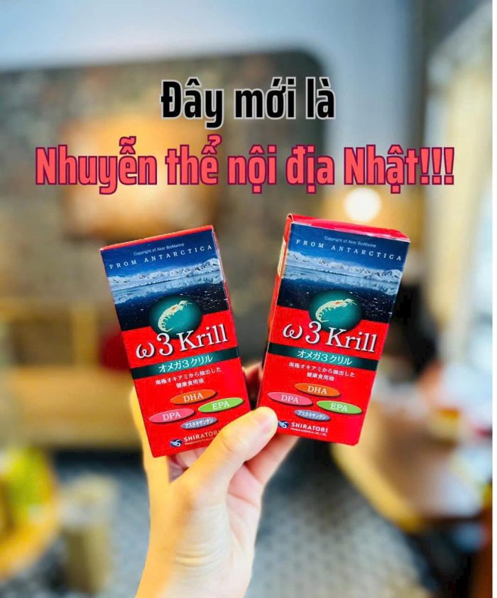 SHIRATORI-Viên uống dầu nhuyễn thể Omega 3 80v
