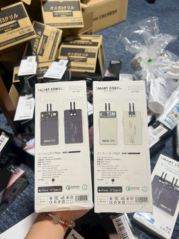 SẠC DỰ PHÒNG NHẬT SMART COBY PRO 10000MAH