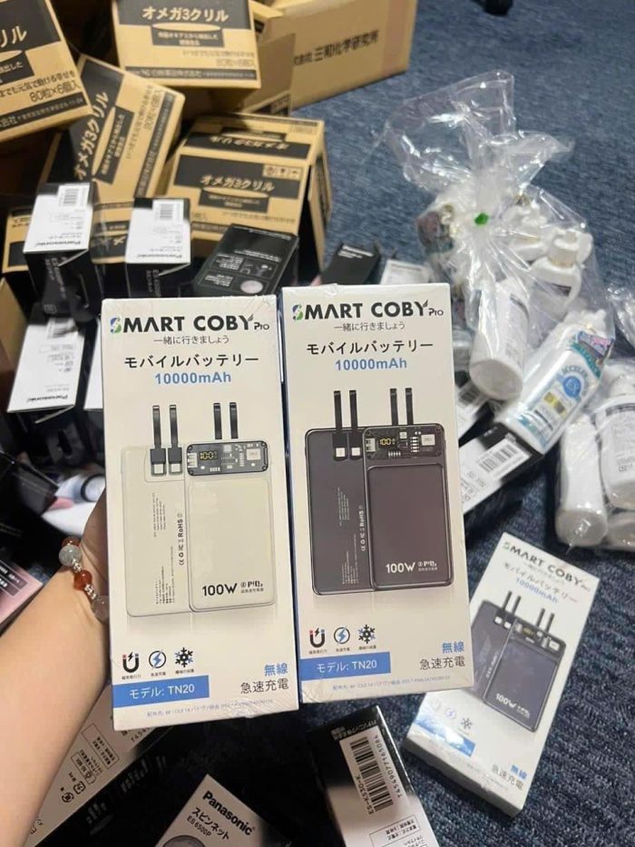 SẠC DỰ PHÒNG NHẬT SMART COBY PRO 10000MAH