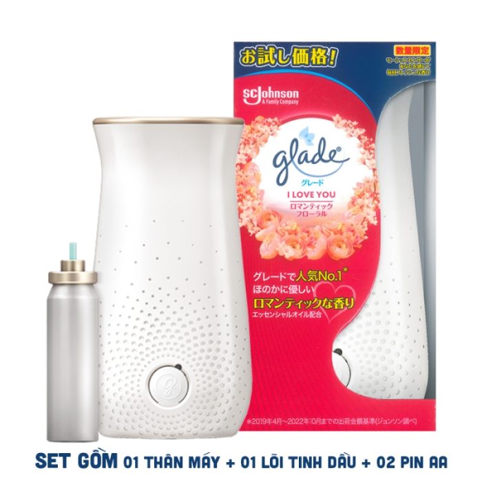 Máy Xịt & Tinh Dầu Glade Johnson Thơm Phòng