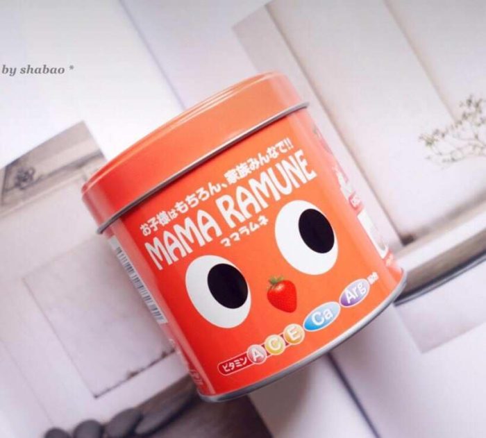 Kẹo Mama Ramune bổ sung vitamin cho bé của Nhật