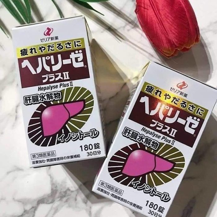 Thực phẩm bổ gan Hepalyse Plus II (180 viên)
