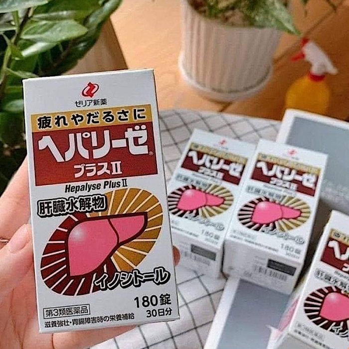 Thực phẩm bổ gan Hepalyse Plus II (180 viên)