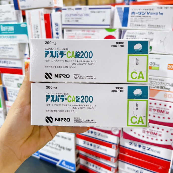 Viên canxi Aspartate cao cấp của Nhật Bản