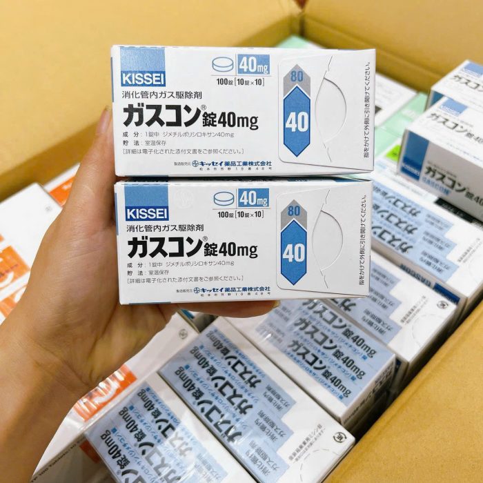 Viên nén Gascon 40mg: 100 viên (10 viên x 10) PTP