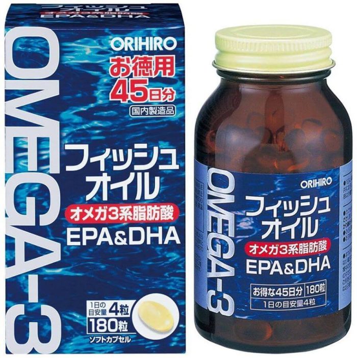 Viên Uống Dầu Cá Omega 3 Orihiro