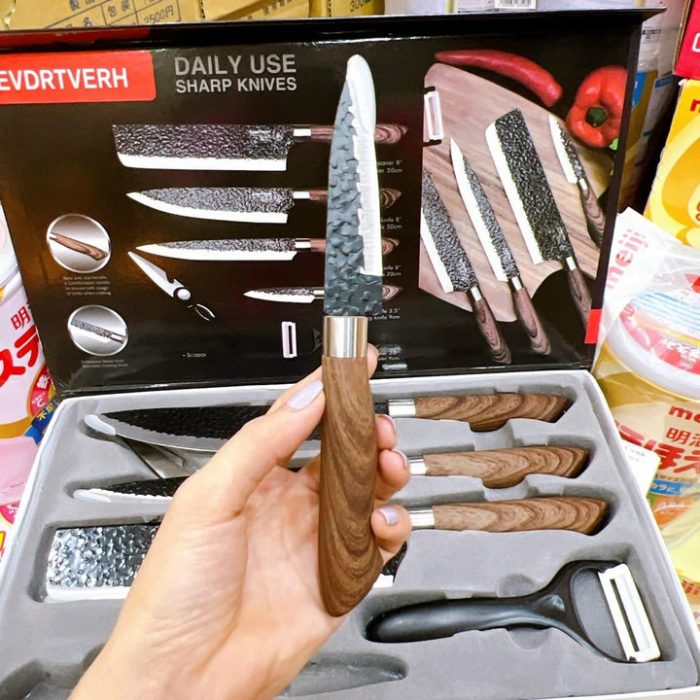 SET DAO EVRDTVERH 6 MÓN NHẬT BẢN