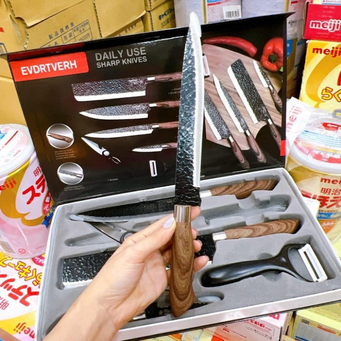 SET DAO EVRDTVERH 6 MÓN NHẬT BẢN