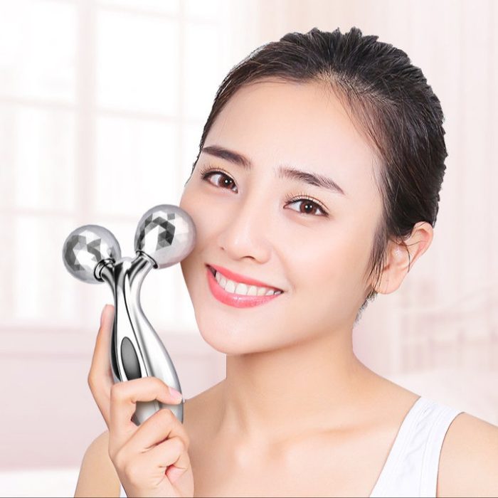 THANH LĂN 3D MASSAGE HANDY UP ROLLER GOLD UFURL NHẬT BẢN