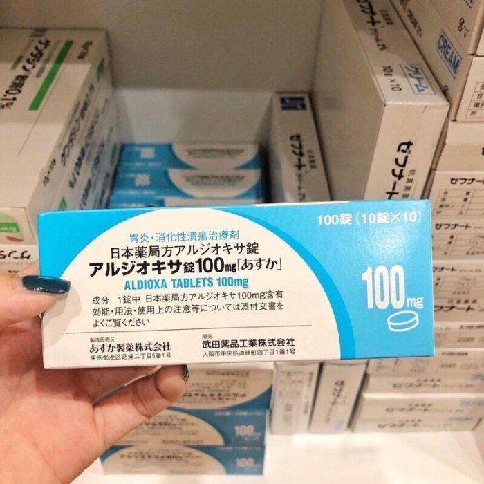 Viên uống điều trị viêm loét dạ dày Aldioxa 100mg 100 viên