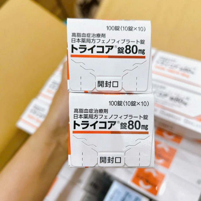 Viên Uống Giảm Mỡ Máu Tricore 80mg (100 viên)